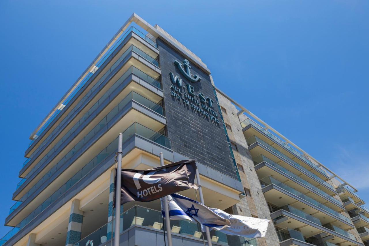 West All Suites Hotel Asjdod Buitenkant foto